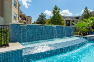 Apartments for Rent in Katy, TX - Pool Waterfall